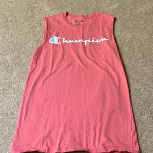 Champion coral/salmon colored tank